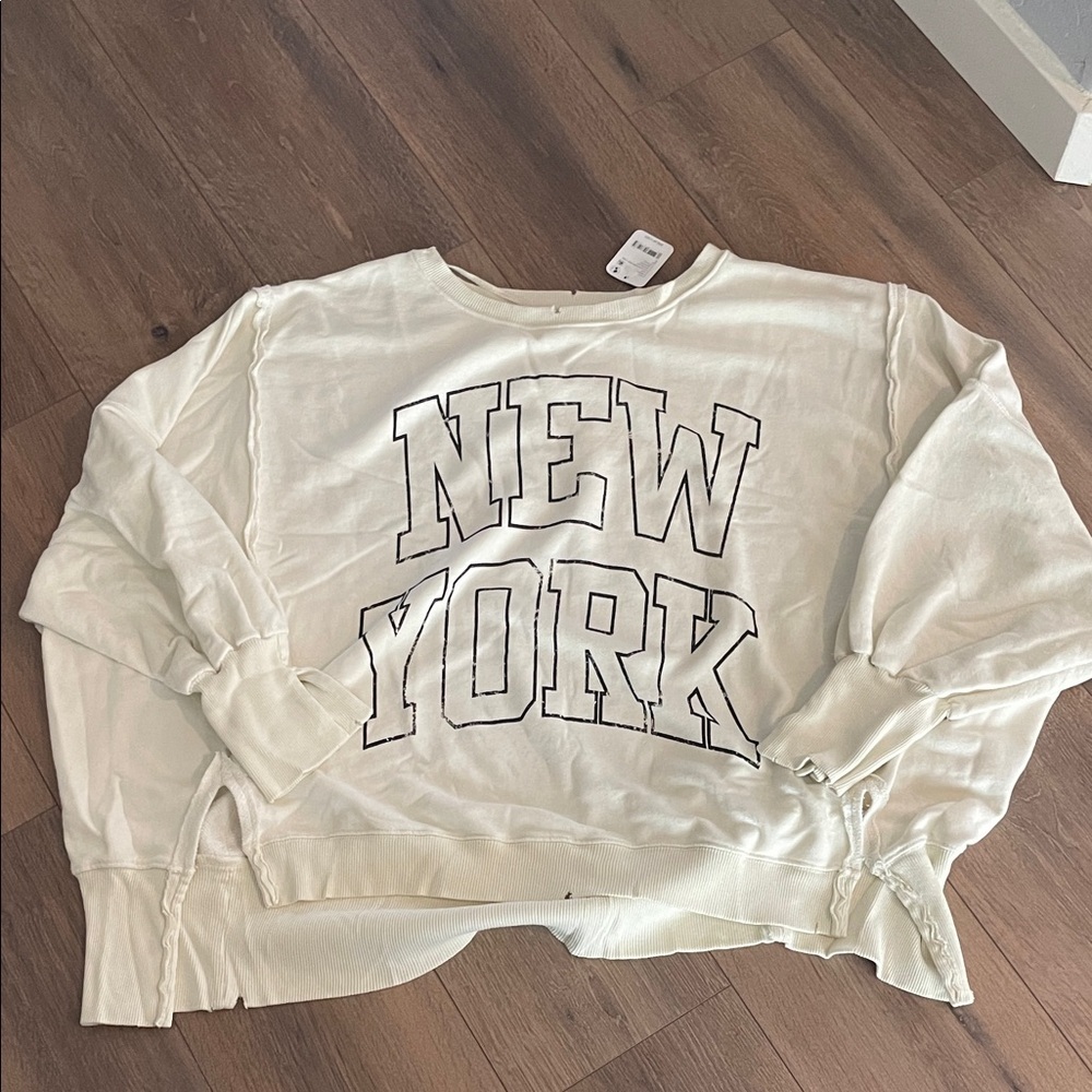 Free People Camden New York Sweatshirt - Picture 4 of 6